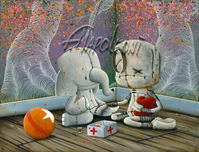 Fabio Napoleoni Prints Fabio Napoleoni Prints That's What Friends are For (SN) Paper (Framed)